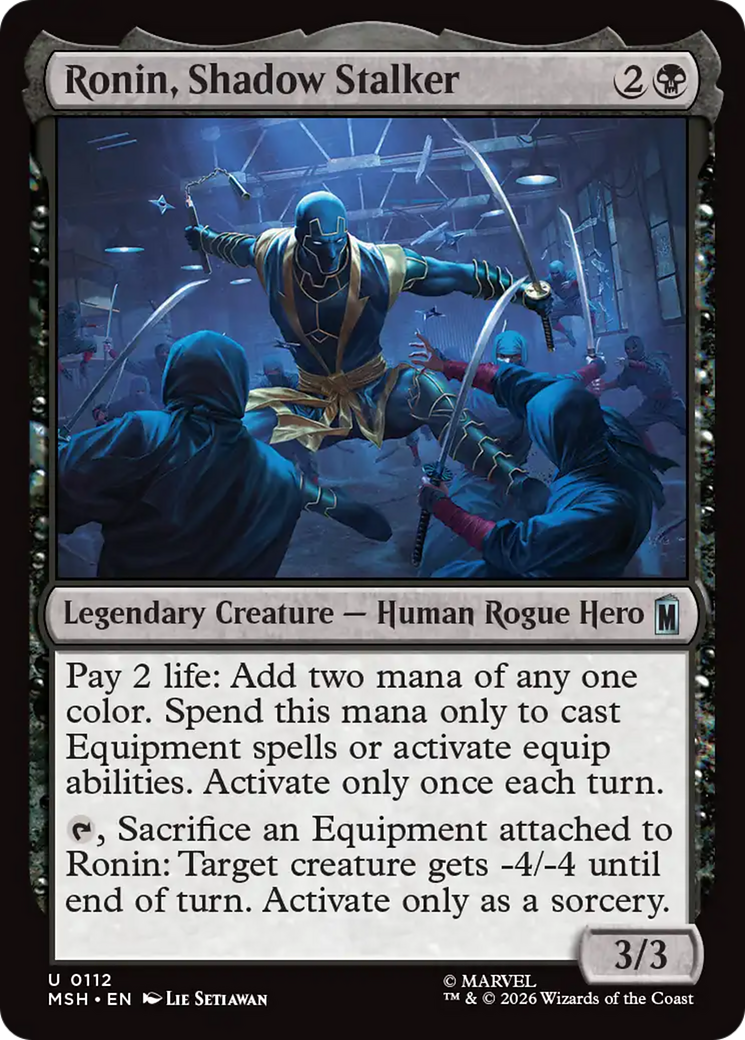 Ronin, Shadow Stalker [Marvel Super Heroes] | Boutique FDB TCG