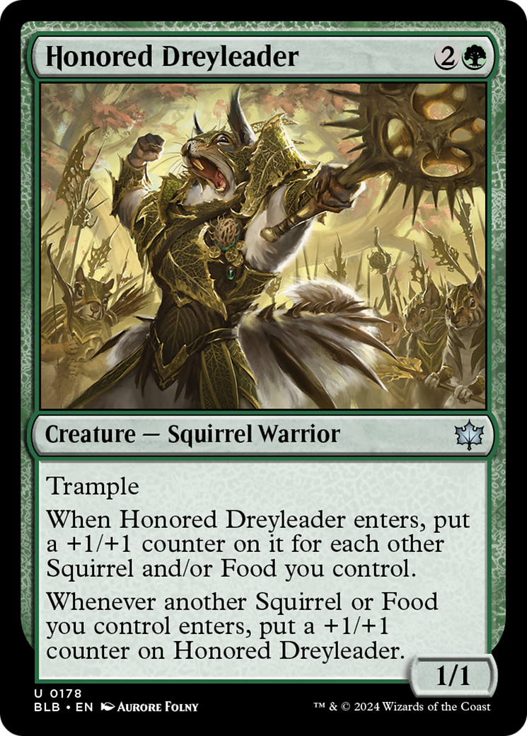 Honored Dreyleader [Bloomburrow] | Boutique FDB TCG