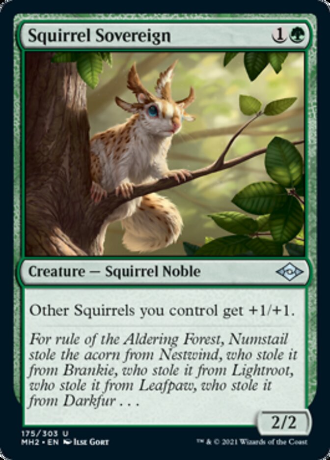 Squirrel Sovereign [Modern Horizons 2] | Boutique FDB TCG