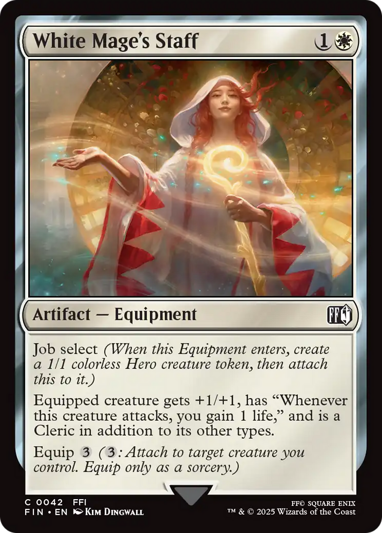 White Mage's Staff [FINAL FANTASY] | Boutique FDB TCG