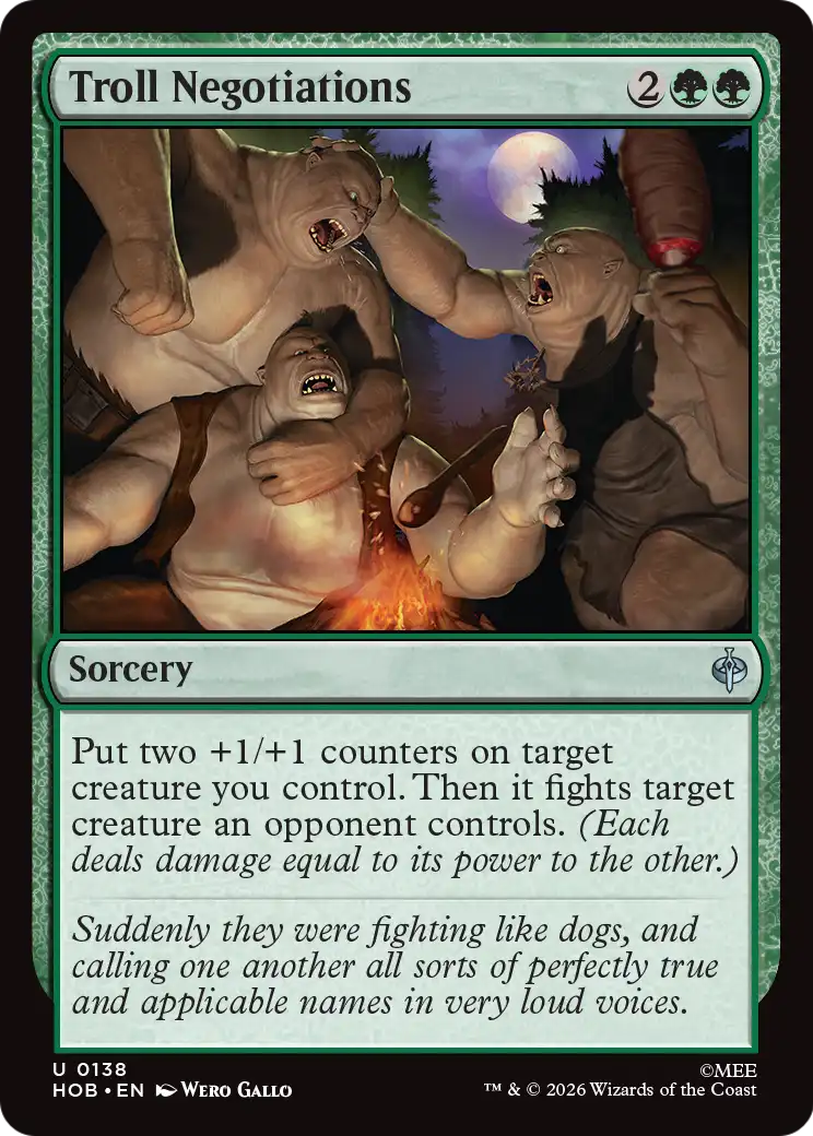 Troll Negotiations [The Hobbit] | Boutique FDB TCG