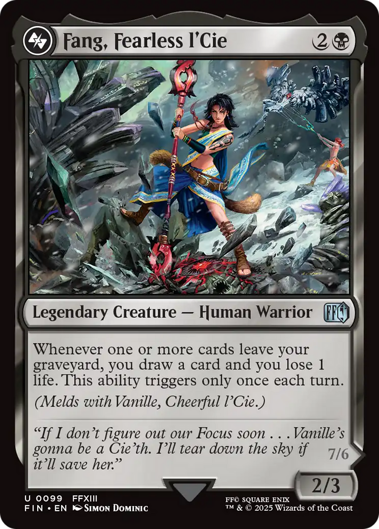 Fang, Fearless l'Cie [FINAL FANTASY] | Boutique FDB TCG