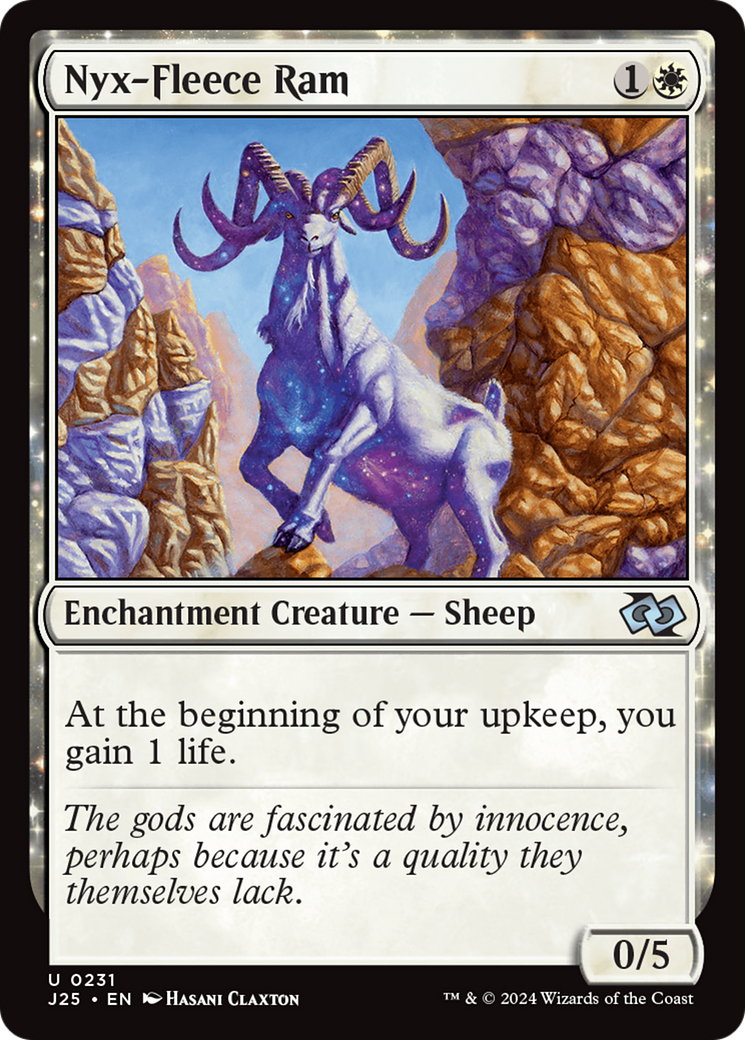 Nyx-Fleece Ram [Foundations Jumpstart] | Boutique FDB TCG