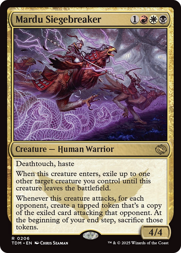 Mardu Siegebreaker [Tarkir: Dragonstorm] | Boutique FDB TCG
