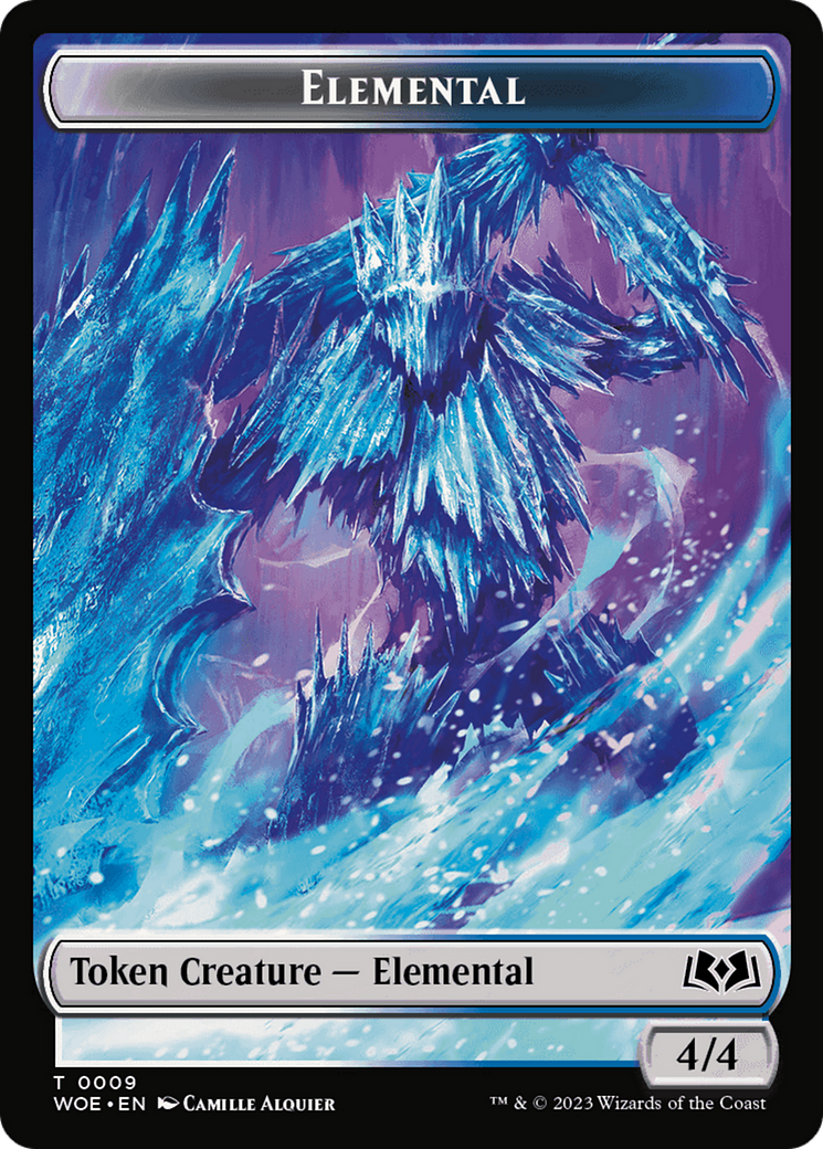 Elemental Token [Wilds of Eldraine Tokens] | Boutique FDB TCG