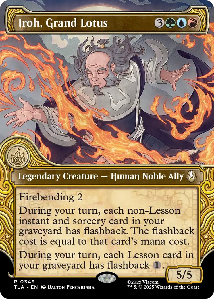 Iroh, Grand Lotus (Showcase) [Avatar: The Last Airbender] | Boutique FDB TCG