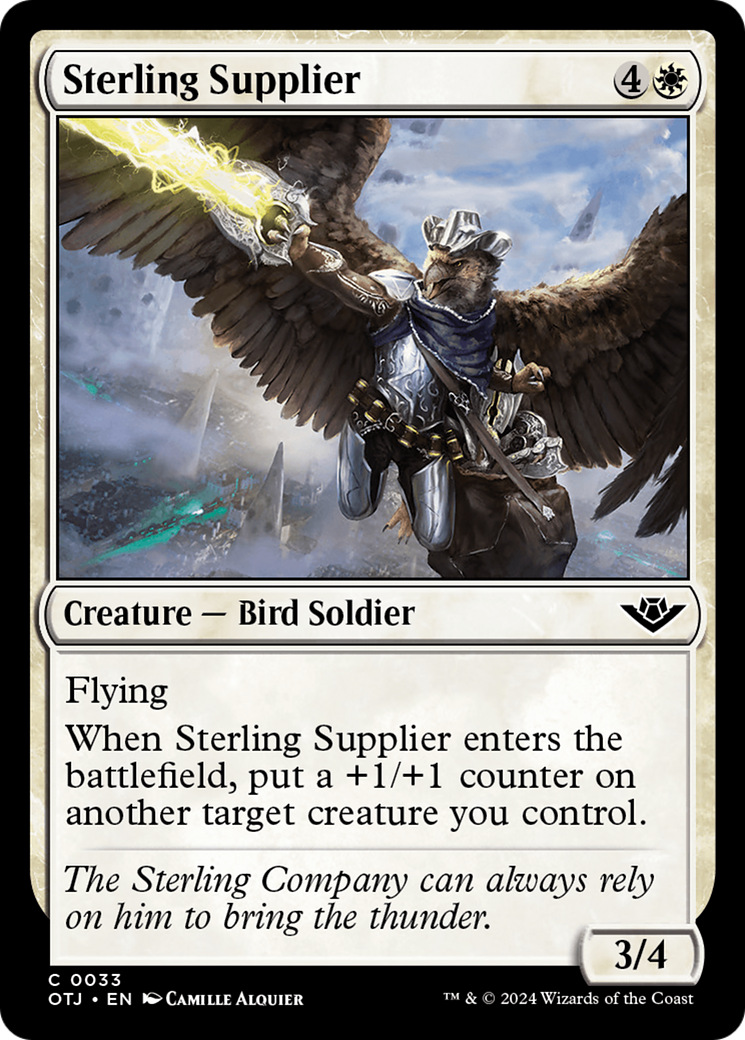 Sterling Supplier [Outlaws of Thunder Junction] | Boutique FDB TCG
