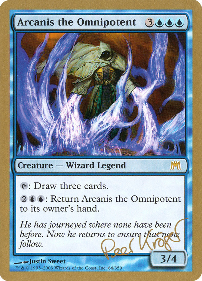 Arcanis the Omnipotent (Peer Kroger) [World Championship Decks 2003] | Boutique FDB TCG