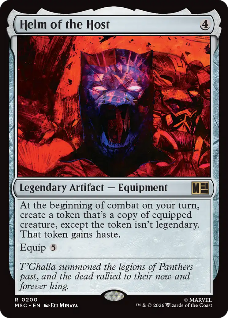 Helm of the Host (Surge Foil) [Marvel Super Heroes Commander] | Boutique FDB TCG