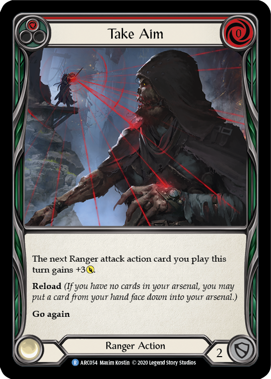 Take Aim (Red) [U-ARC054] (Arcane Rising Unlimited)  Unlimited Normal | Boutique FDB TCG