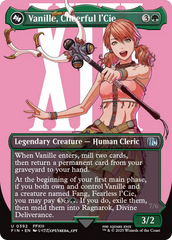 Vanille, Cheerful l'Cie // Ragnarok, Divine Deliverance (Borderless) [FINAL FANTASY] | Boutique FDB TCG