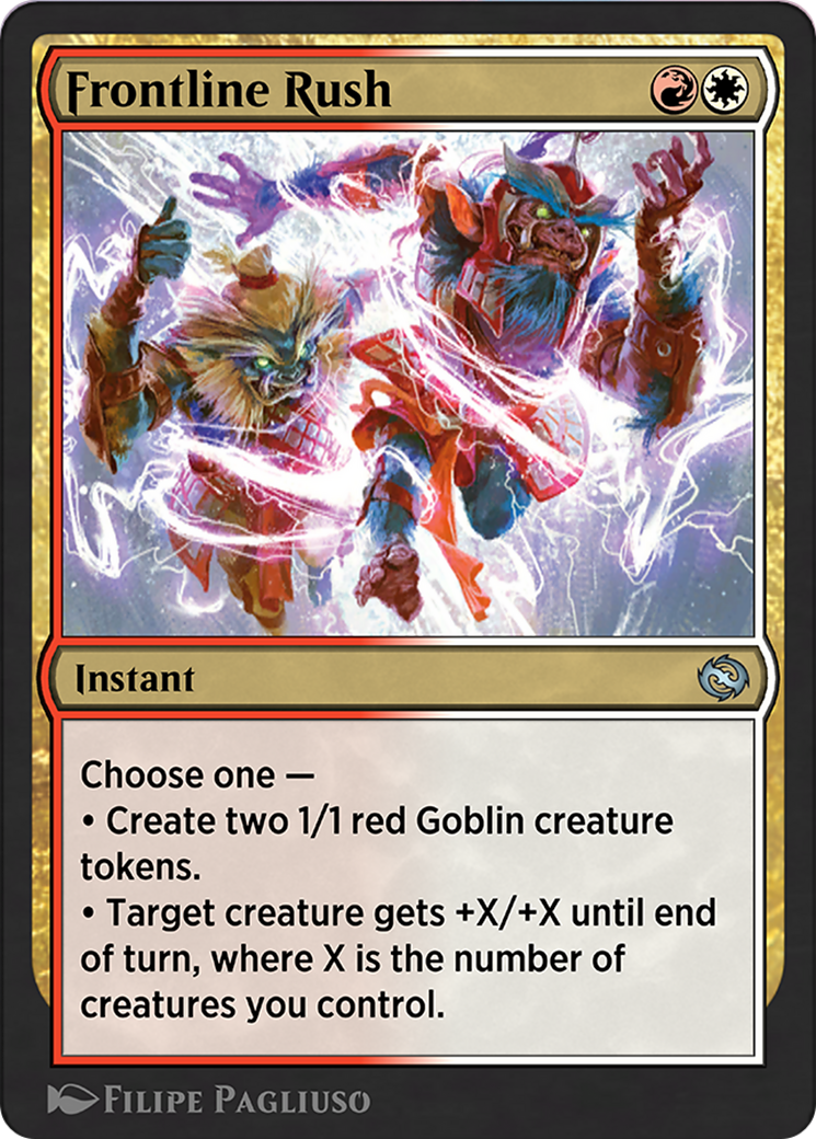 Frontline Rush [Tarkir: Dragonstorm] | Boutique FDB TCG