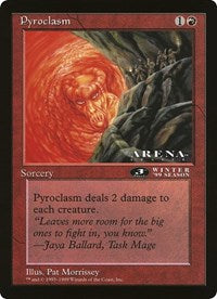 Pyroclasm (Oversized) [Oversize Cards] | Boutique FDB TCG