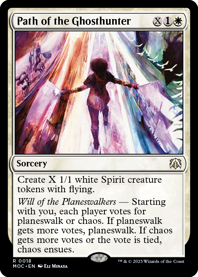 Path of the Ghosthunter [March of the Machine Commander] | Boutique FDB TCG