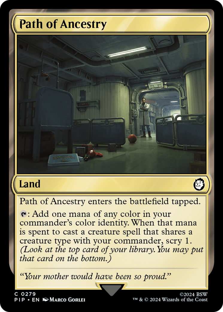 Path of Ancestry [Fallout] | Boutique FDB TCG