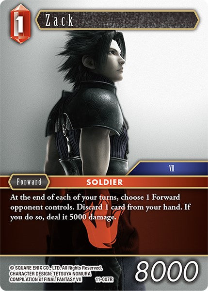 Zack [Opus XI] | Boutique FDB TCG