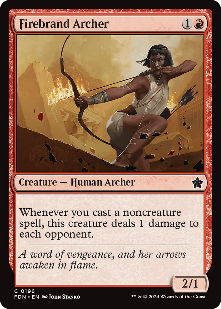 Firebrand Archer [Foundations] | Boutique FDB TCG