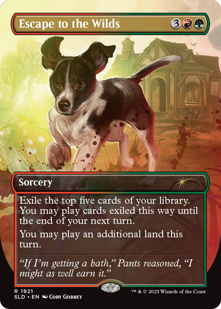 Escape to the Wilds (1921) (Rainbow Foil) [Secret Lair Drop Series] | Boutique FDB TCG