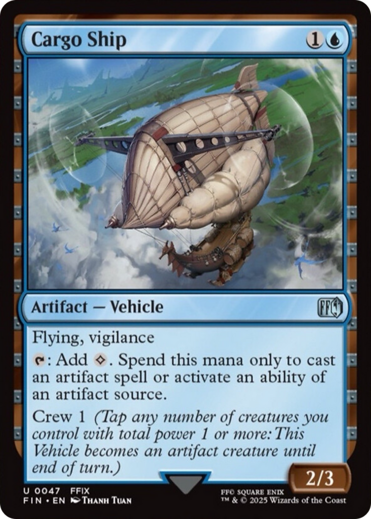 Cargo Ship [FINAL FANTASY] | Boutique FDB TCG