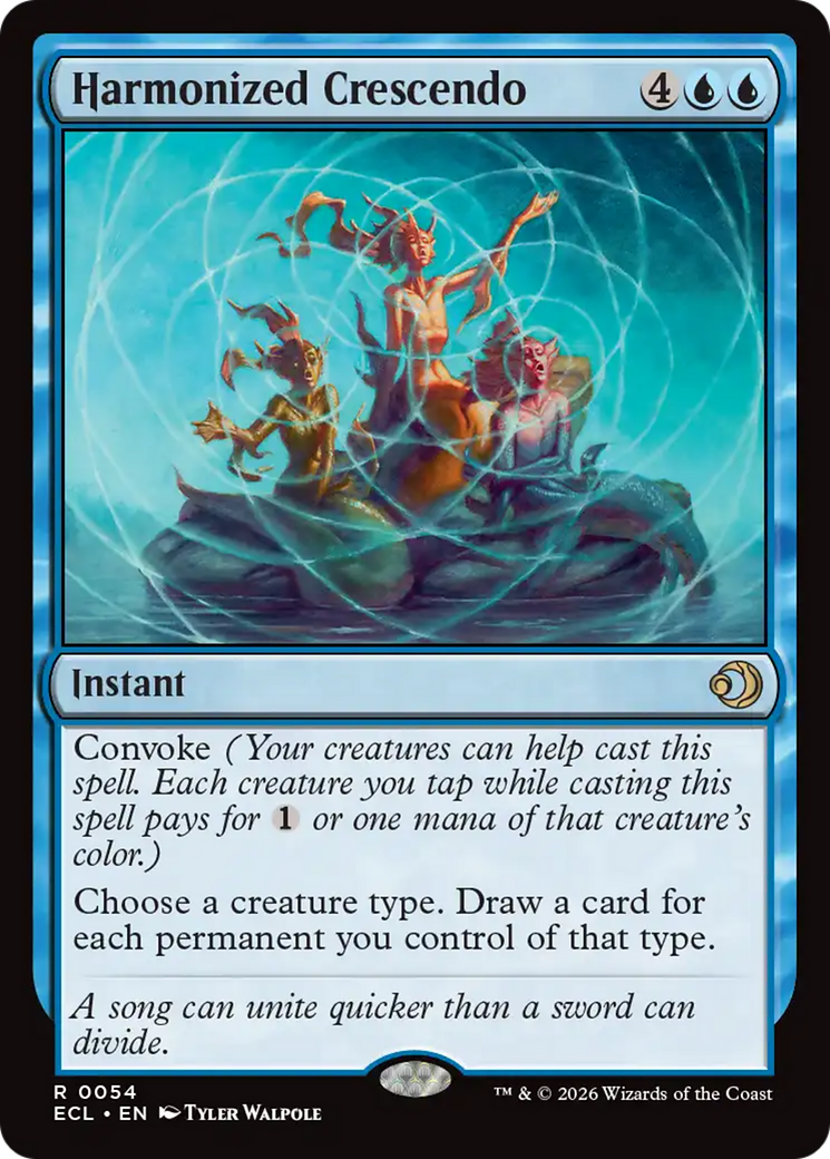Harmonized Crescendo [Lorwyn Eclipsed] | Boutique FDB TCG
