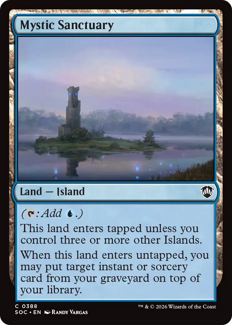 Mystic Sanctuary [Secrets of Strixhaven Commander] | Boutique FDB TCG