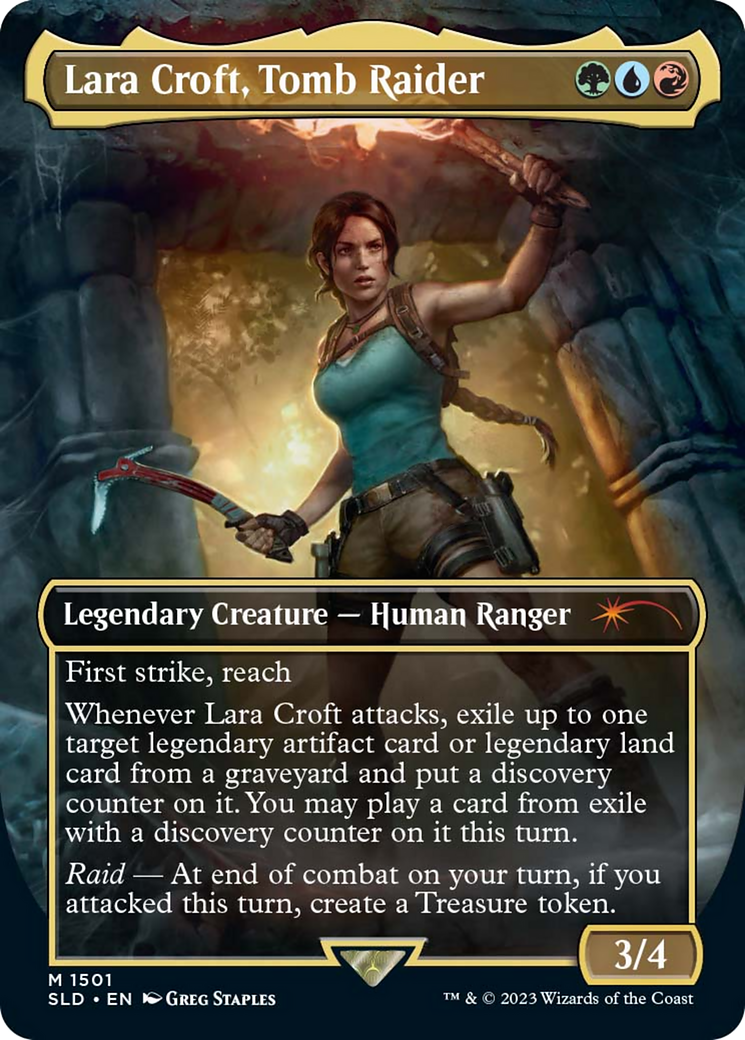 Lara Croft, Tomb Raider [Secret Lair Drop Series] | Boutique FDB TCG