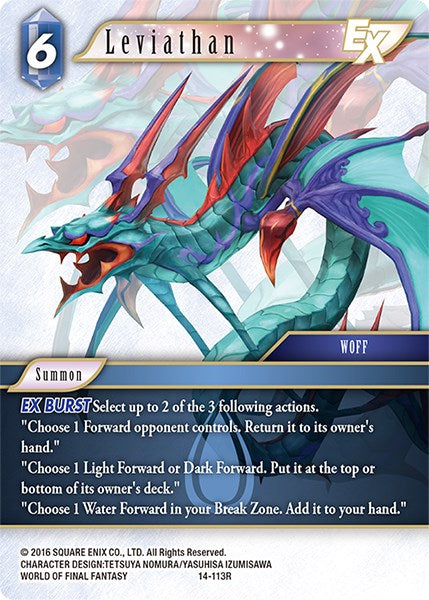 Leviathan EX [Opus XIV: Crystal Abyss] | Boutique FDB TCG