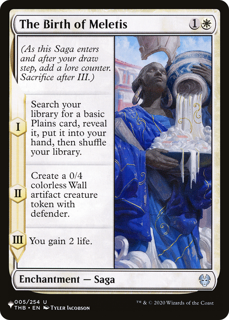 The Birth of Meletis [The List] | Boutique FDB TCG