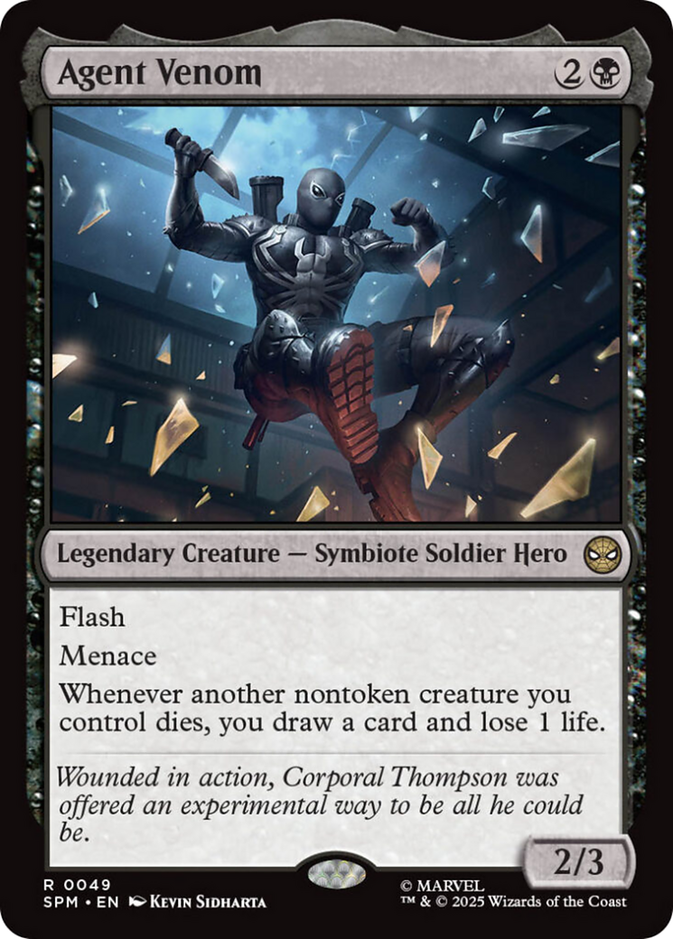 Agent Venom [Marvel's Spider-Man] | Boutique FDB TCG