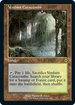 Verdant Catacombs (Retro Foil Etched) [Modern Horizons 2] | Boutique FDB TCG