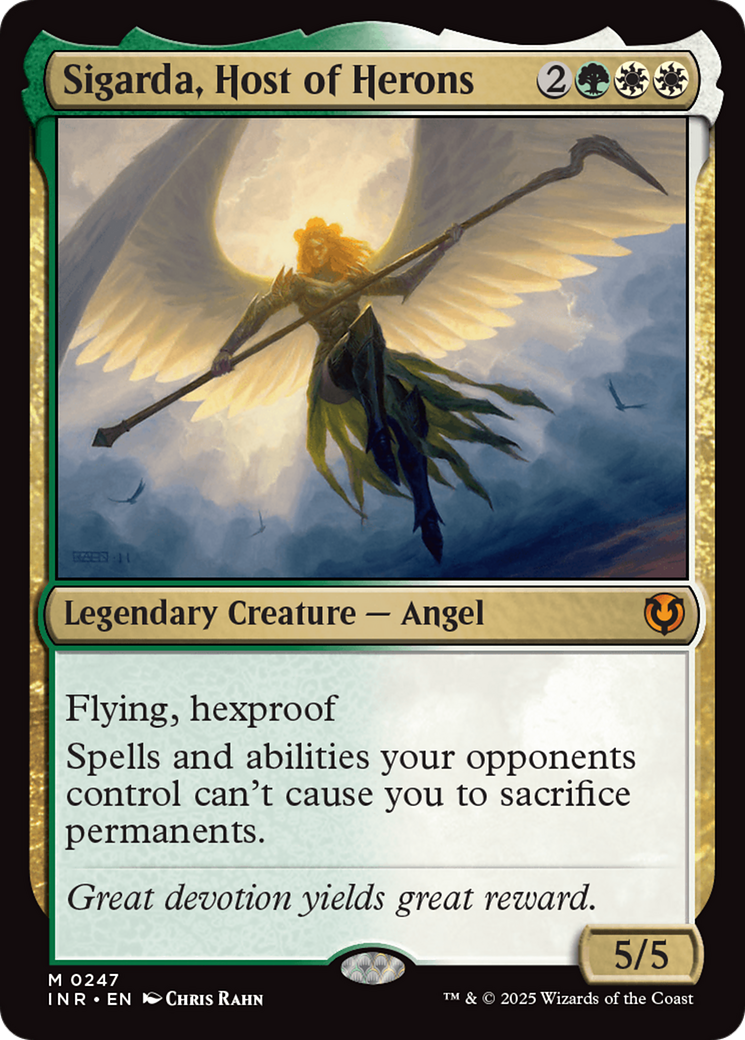 Sigarda, Host of Herons (Retro Frame) [Innistrad Remastered] | Boutique FDB TCG