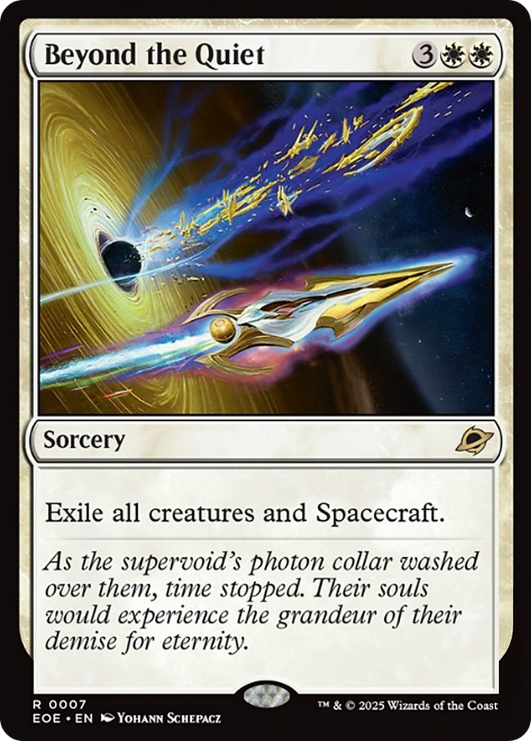 Beyond the Quiet [Edge of Eternities] | Boutique FDB TCG