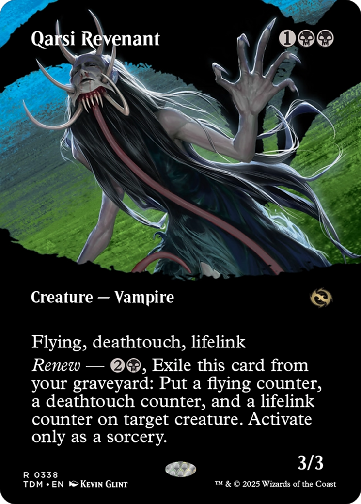 Qarsi Revenant (Borderless) [Tarkir: Dragonstorm] | Boutique FDB TCG