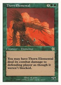 Thorn Elemental (Oversized) [Oversize Cards] | Boutique FDB TCG