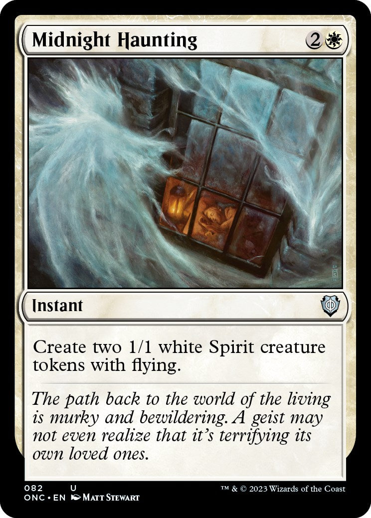 Midnight Haunting [Phyrexia: All Will Be One Commander] | Boutique FDB TCG