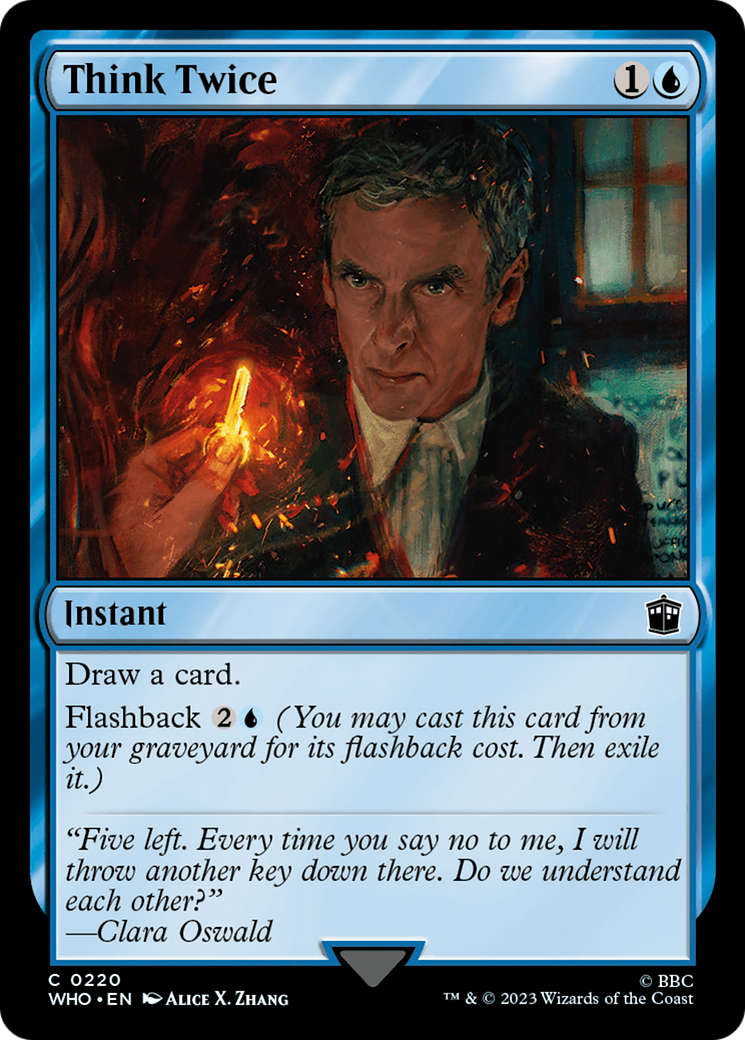 Think Twice [Doctor Who] | Boutique FDB TCG