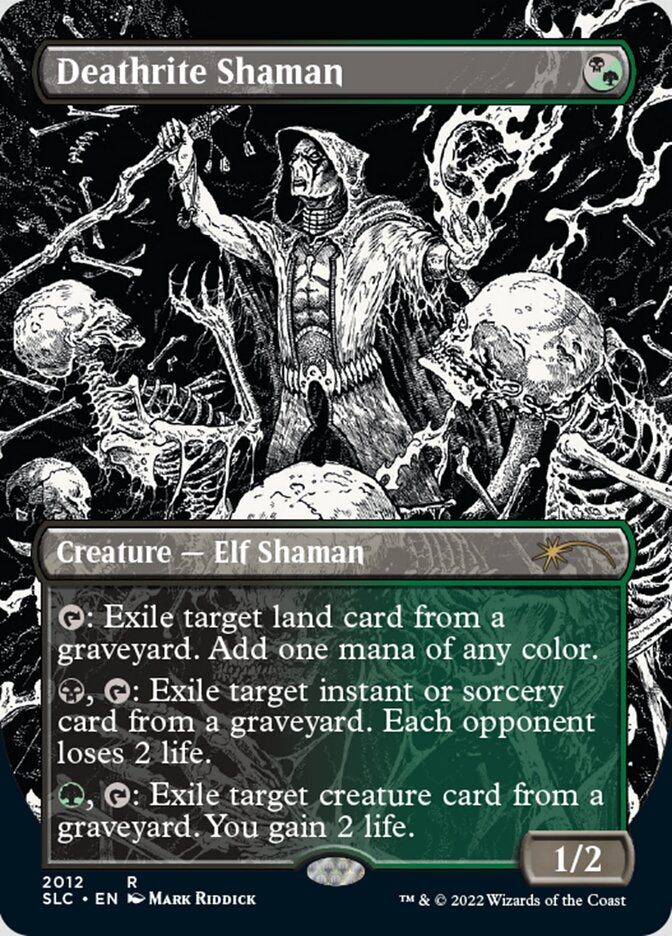 Deathrite Shaman (Borderless) [Secret Lair Countdown Kit] | Boutique FDB TCG