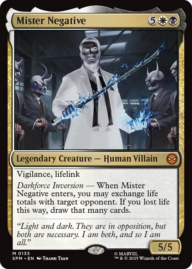 Mister Negative [Marvel's Spider-Man] | Boutique FDB TCG