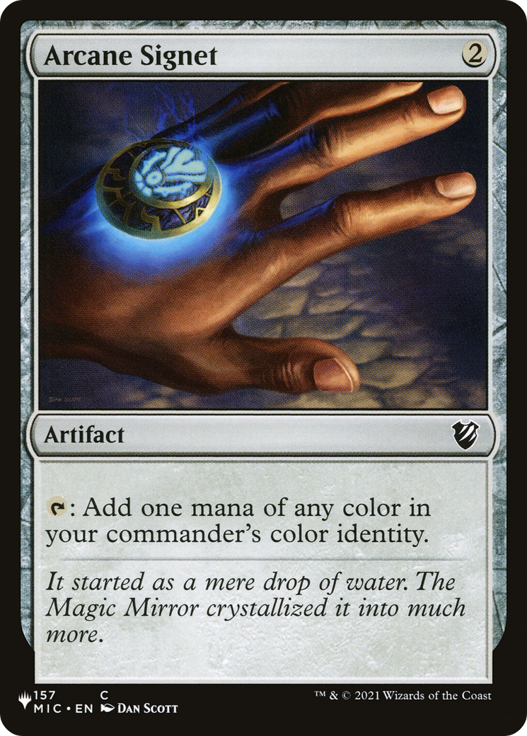 Arcane Signet (MIC) [The List] | Boutique FDB TCG