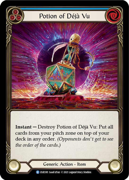 Potion of Deja Vu [EVR185] (Everfest)  1st Edition Normal | Boutique FDB TCG