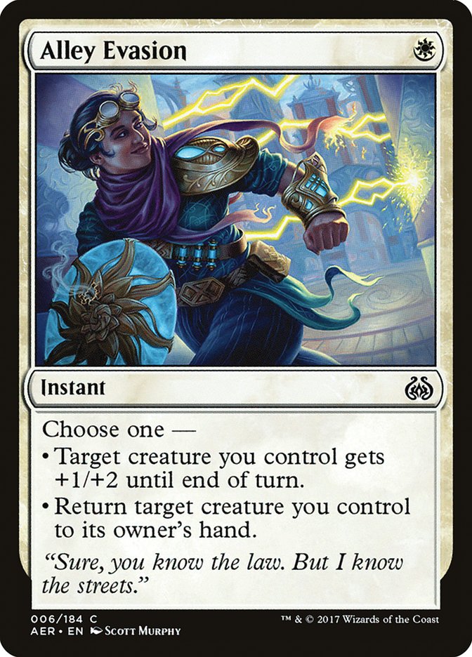 Alley Evasion [Aether Revolt] | Boutique FDB TCG