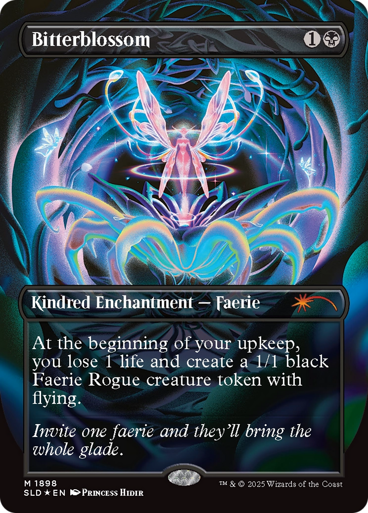 Bitterblossom (Double Rainbow Foil) [Secret Lair Drop Series] | Boutique FDB TCG