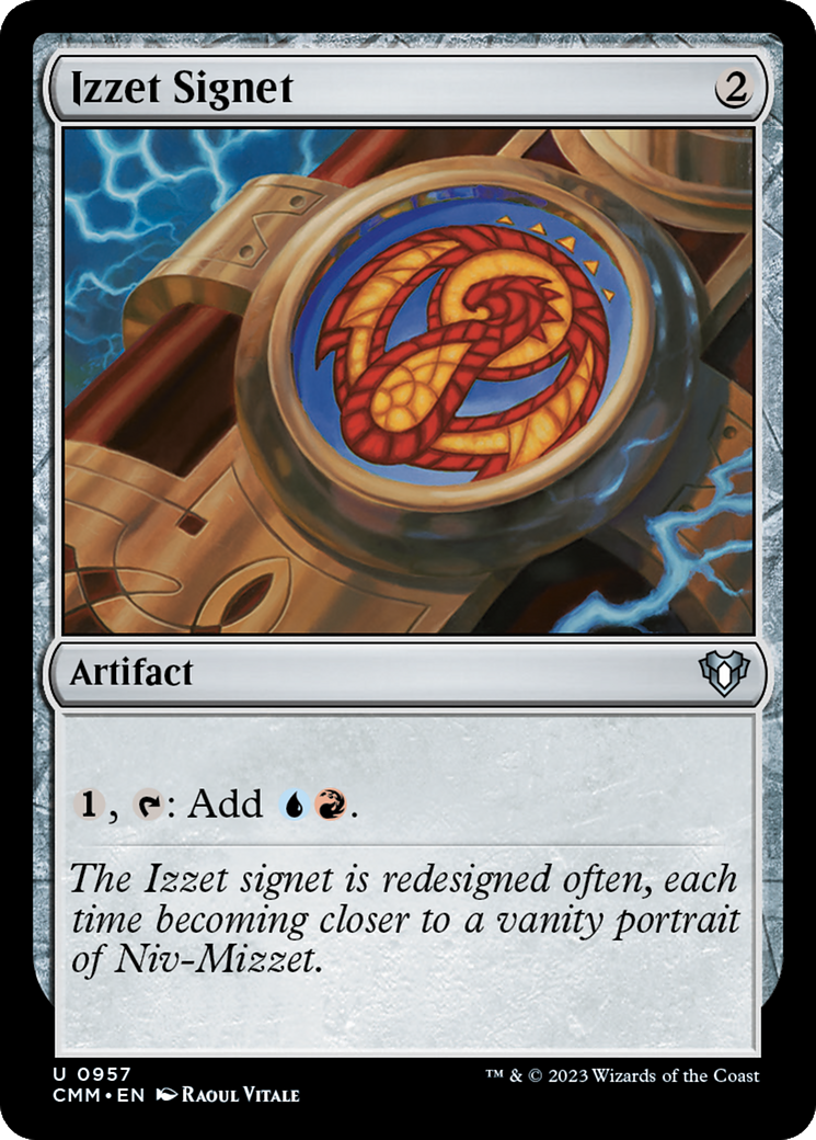 Izzet Signet [Commander Masters] | Boutique FDB TCG