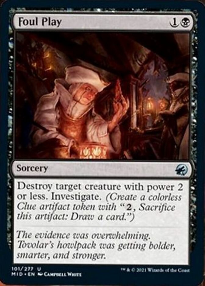 Foul Play [Innistrad: Midnight Hunt] | Boutique FDB TCG