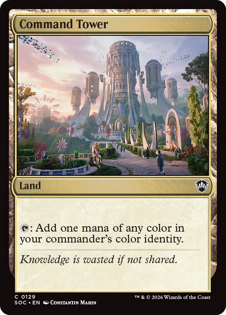 Command Tower [Secrets of Strixhaven Commander] | Boutique FDB TCG