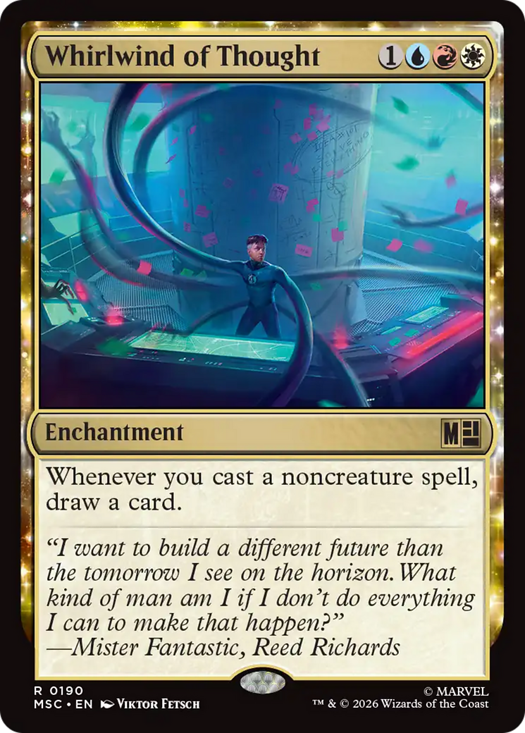 Whirlwind of Thought (Surge Foil) [Marvel Super Heroes Commander] | Boutique FDB TCG