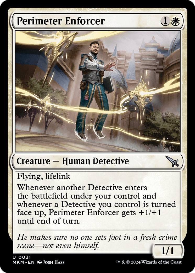 Perimeter Enforcer [Murders at Karlov Manor] | Boutique FDB TCG