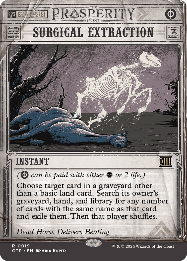 Surgical Extraction [Outlaws of Thunder Junction: Breaking News] | Boutique FDB TCG