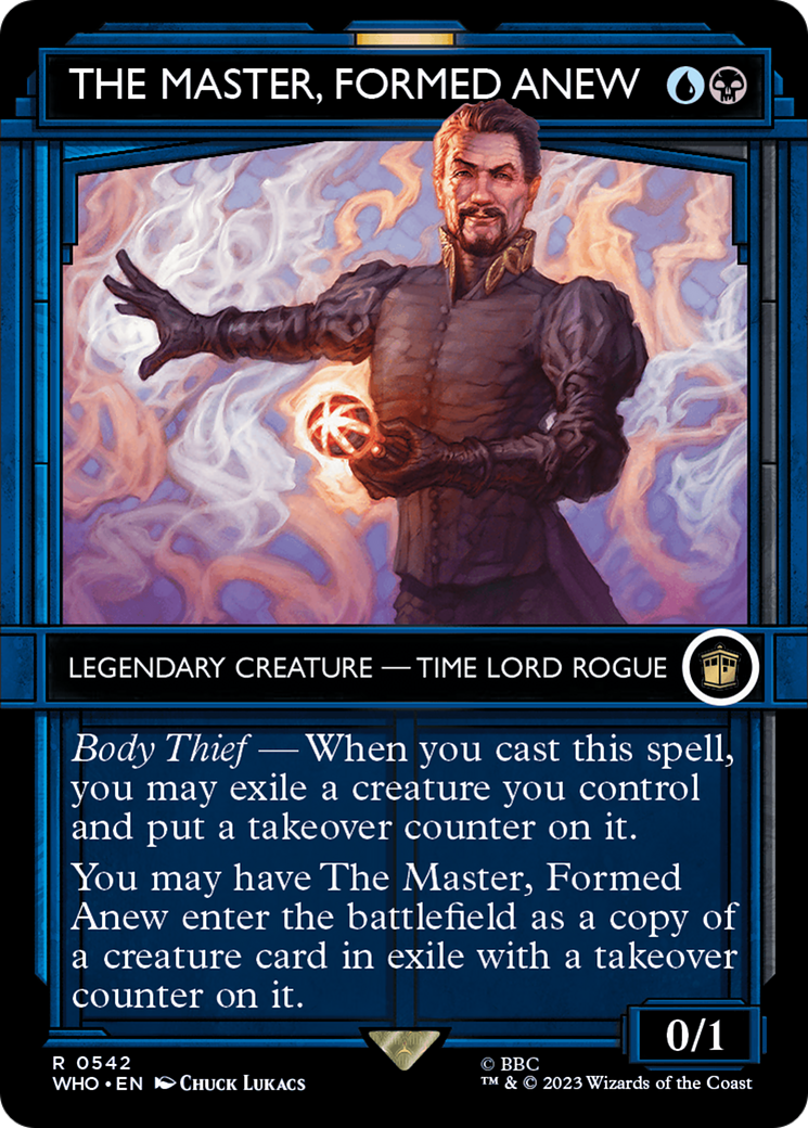 The Master, Formed Anew (Showcase) [Doctor Who] | Boutique FDB TCG