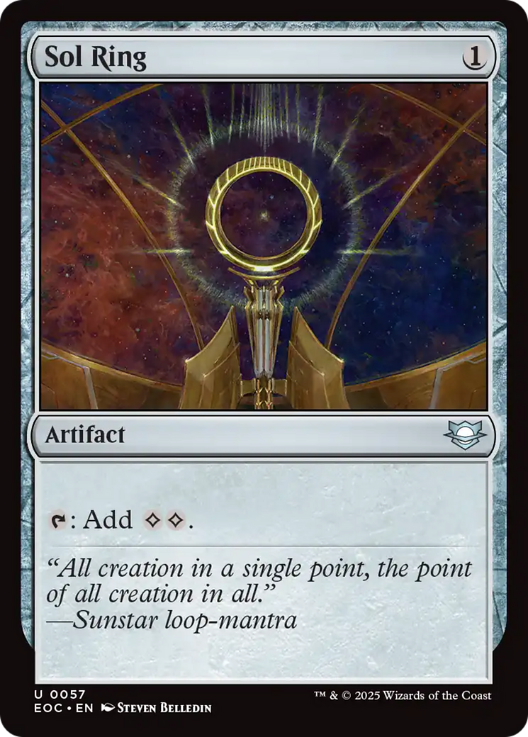 Sol Ring [Edge of Eternities Commander] | Boutique FDB TCG